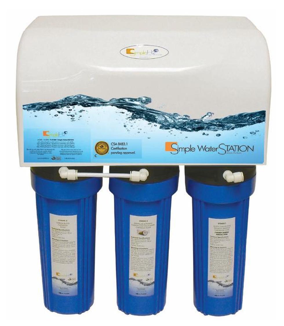 Simple H20 reverse osmosis system